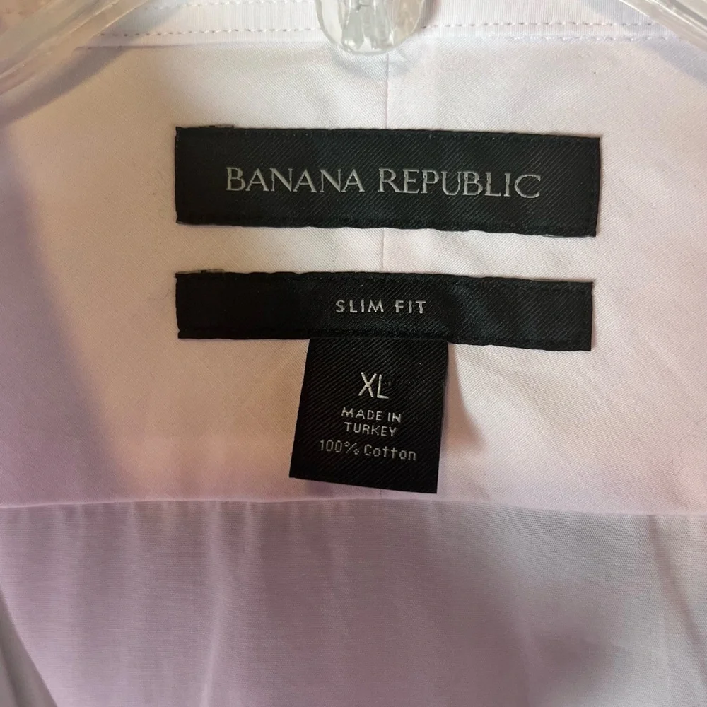 NWT Banana Republic Light Pink Dress Shirt A0210